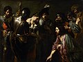 "Jésus_et_la_femme_adultère,_par_Valentin_de_Boulogne,_Getty_Museum,_edited.jpg" by User:Yann