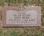 Jack Rubys grav.