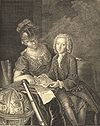 Johann Philipp Baratier with Athene