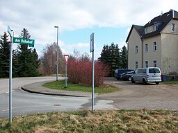 Am Bahnhof in Zwickau