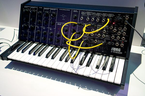 The Korg MS-20 was Goettel's first synthesizer