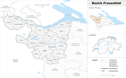 Loko de Frauenfeld Distrikto