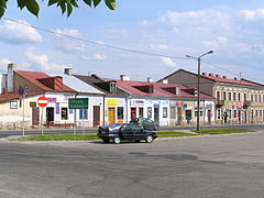 Praça principal antes da revitalização