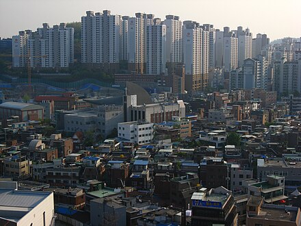 High-rise buildings in Seongdong