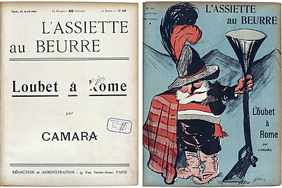 Capa do nº 160 de L'Assiette au Beurre