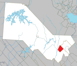 Location within La Tuque TE.