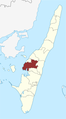 Location of Skrøbelev Sogn in Langeland Municipality