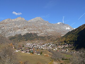 Leukerbad, Gemmi-Plattenhörner, Rinderhorn und Zackengrat