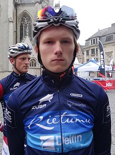 Krists Neilands Latvian cyclist