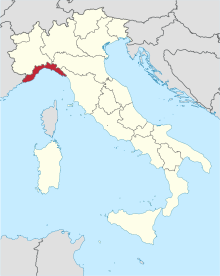 ligurie mapa Ligurie – Wikipedie ligurie mapa