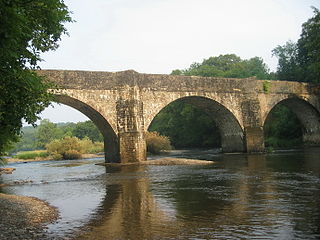 Nantgaredig village in United Kingdom