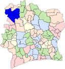 gerardm/Regions Of Ivory Coast