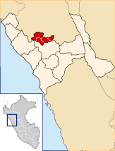 Location of the province Gran Chimú in La Libertad.svg