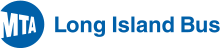 Former Long Island Bus logo used under MTA ownership from 1998 to 2011. Long Island Bus logo.svg