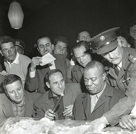 Louis Armstrong visit to Israel, April 1959