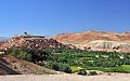 Aït-Ben-Haddou aan de overkant van de rivier