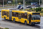 English: MAZ-105 bus. Minsk, Belarus Беларуская: Аўтобус МАЗ-105. Мінск, Беларусь Русский: Автобус МАЗ-105. Минск, Беларусь