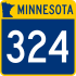 Trunk Highway 324 Markierung