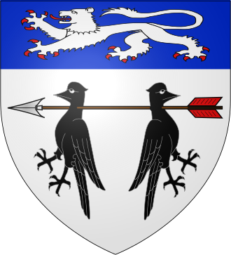 Coat of arms of the Mackie of Larg, the last known chief of Mackie Mackie of Larg arms.svg