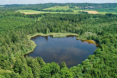 Maistättenweiher Luftbild