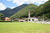 Ossuary ve Churchyard ile S. Martino Parish Kilisesi