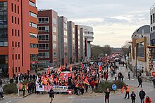 2023 French pension reform strikes, 15 March Manifestation contre la reforme des retraites au Mans, le 15 mars 2023 6.jpg