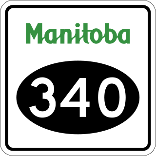 <span class="mw-page-title-main">Manitoba Provincial Road 340</span> Provincial road in Manitoba, Canada