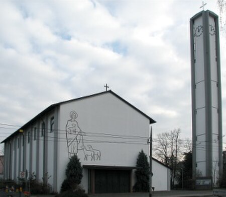 Mannheim Schoenau Gut Hirten Kirche 02