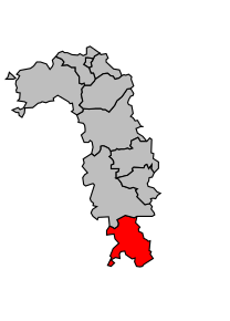 Cantonul Chambley-Bussières în cadrul arondismentului