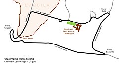 Tracciato di Circuito di Collemaggio