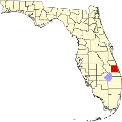 Comté de Sainte-Lucie - Carte