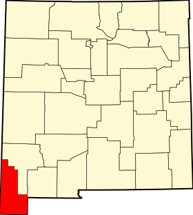 County of HidalgoHidalgo County'nin Konumu