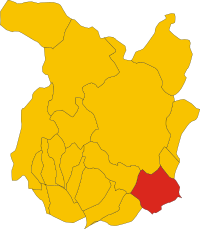 Locatie van Quarrata in Pistoia (PT)
