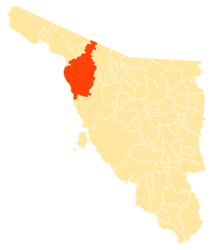 Caborca – Mappa