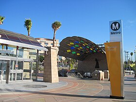 A Mariachi Plaza cikk szemléltető képe (Los Angeles-i metró)