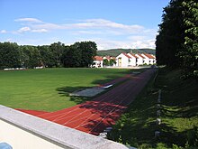 Leichtathletik und Faustball am Marianumsportplatz