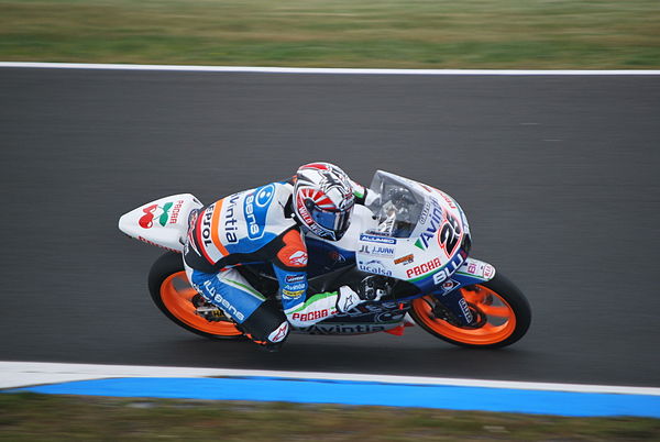 Viñales at the 2012 Australian Grand Prix