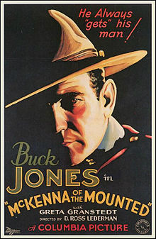 Poster for the film McKenna of the Mounted (1932) McKenna of the Mounted poster.jpg
