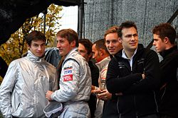 Mercedes racing drivers 2007 (Spengler, Schneider, Hamilton,...)