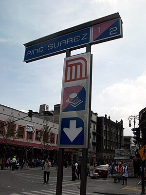 Pino Suárez (métro de Mexico)