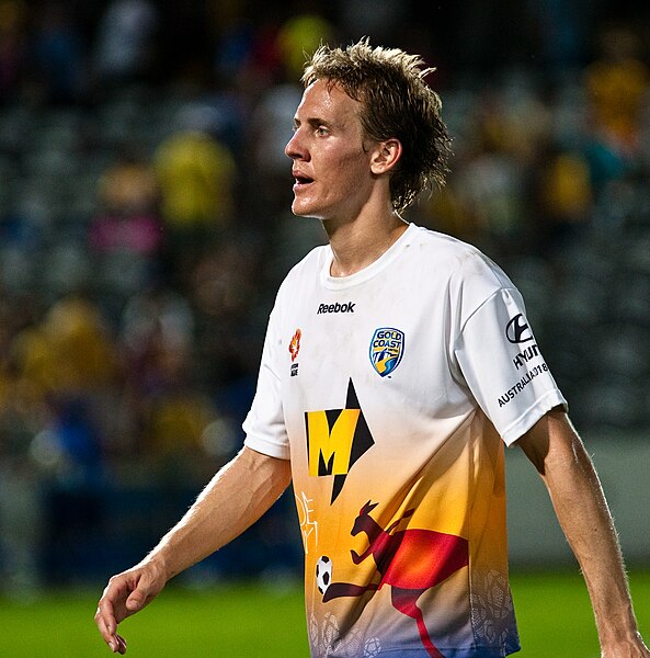 Michael Thwaite is Gold Coast United's most capped player, amassing 82 appearances over the club's three years.