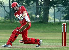 Mikaela Turik batting against the US, ICC ODI, King City, Toronto, July 2010 Mikaela Turik batting against the USA.JPG