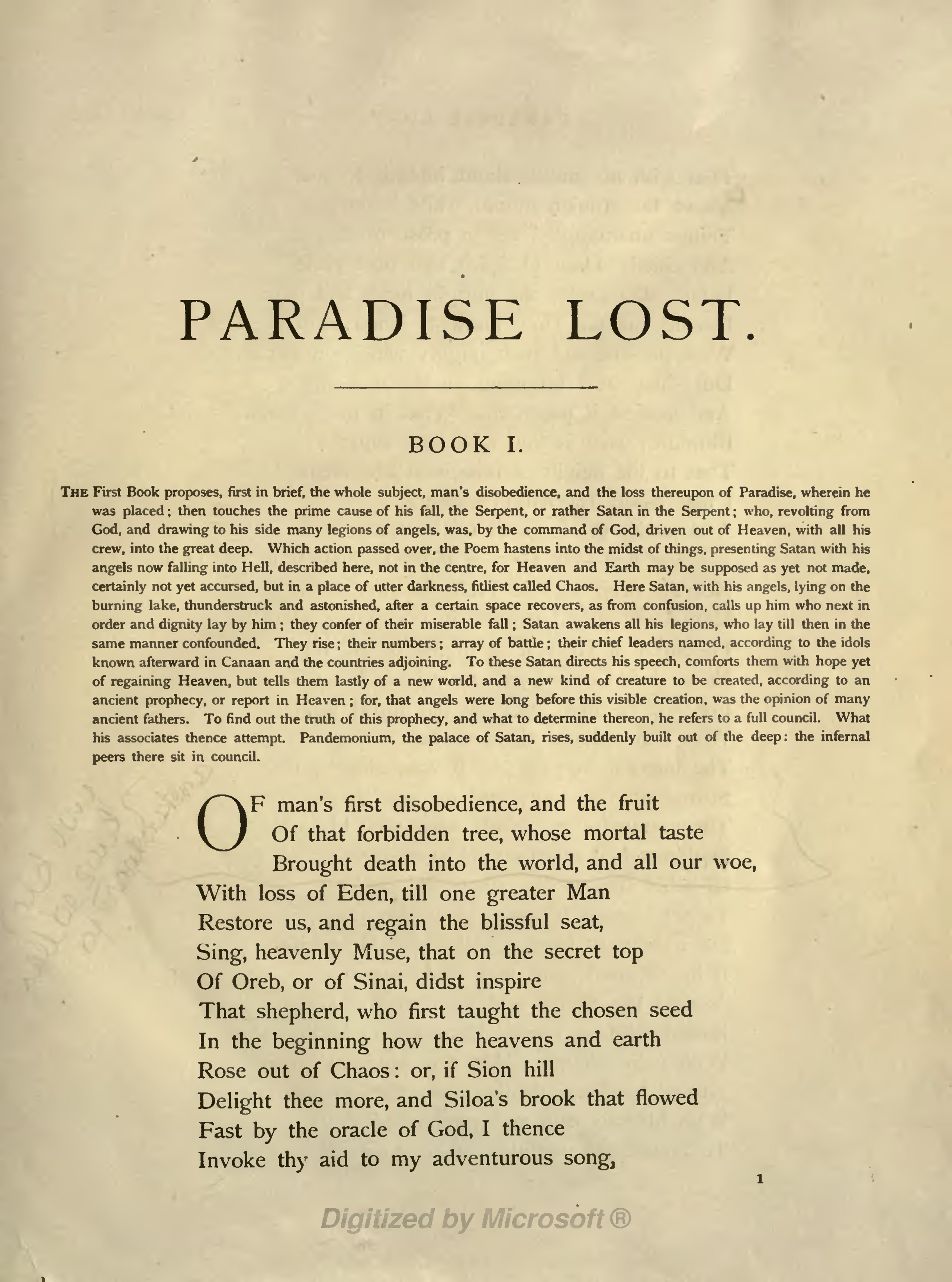 Milton's Paradise Lost: a survival guide for a fractured world
