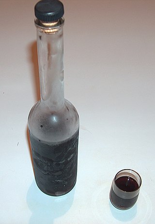 <span class="mw-page-title-main">Mirto (liqueur)</span> Sardinian traditional liqueur