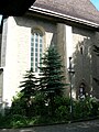 English: Closeup - The church on Avas Hill Magyar: Közelkép a templomról