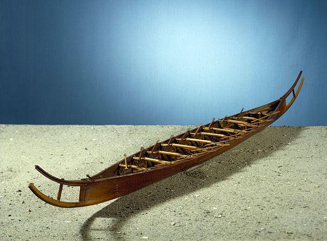 Hjortspring boat, Denmark, c. 400 BC