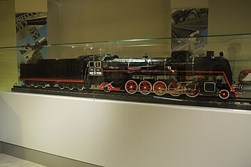 Model of a Russian locomotive class FD number FD20-2865