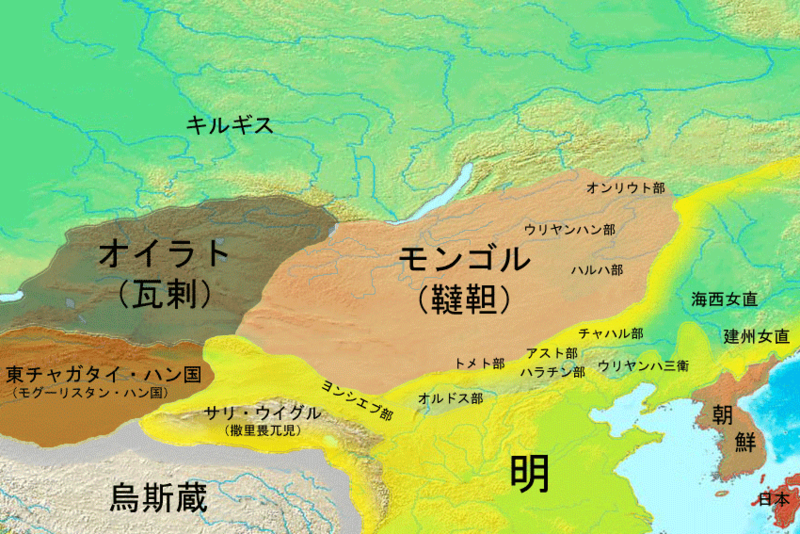 File:Mongol and Oirat.png