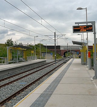 <span class="mw-page-title-main">Monsall tram stop</span> Manchester Metrolink tram stop