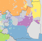 Mpumalanga 2001 dominant language map.svg